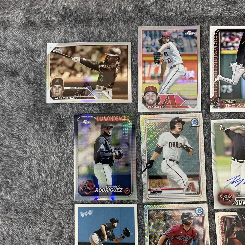 Arizona Diamondbacks Baseball 23 Card Lot‎ - Rookies, Stars, Inserts, Parallels